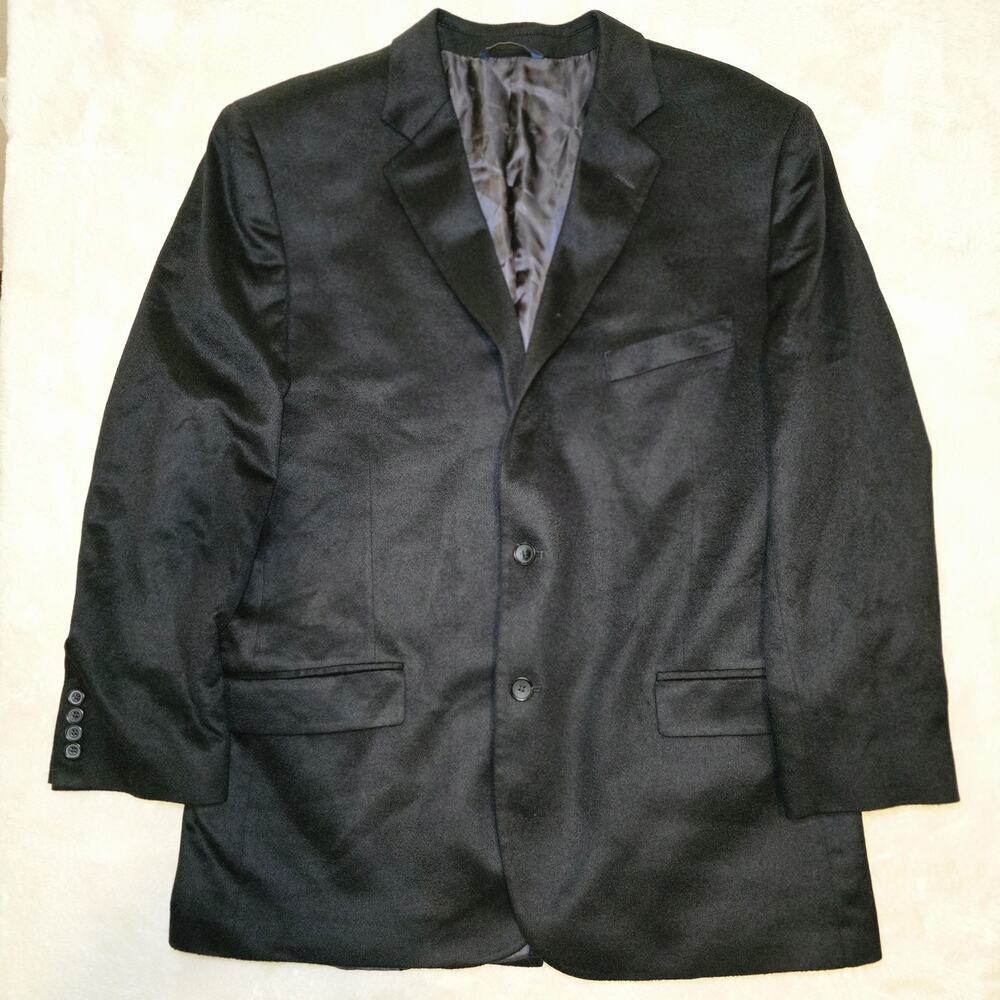 Brooks Brothers Fitzgerald Fit Blazer 48R- 100% Italian Cashmere Tollegno 1900